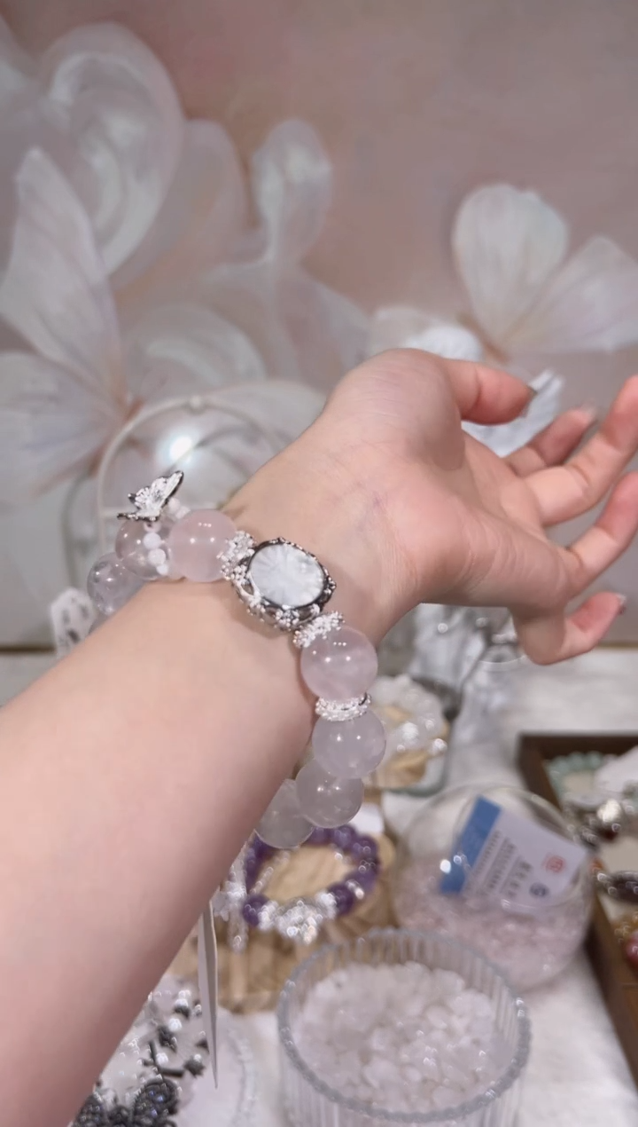 【闪购商品】水晶手链未镶嵌天然水晶默认微瑕 多样性发货发其一