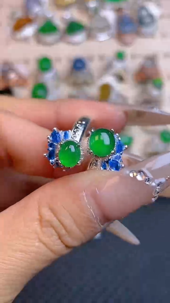 【闪购商品】定制翡翠未镶嵌天然A货翡翠83