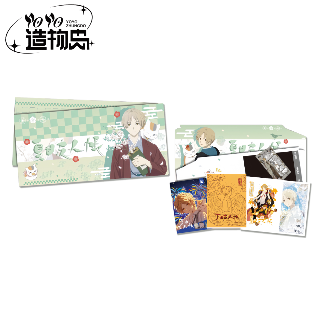 TT【叠叠】造物岛夏目人帐撕撕乐国卡二创收藏卡牌盲盒周边