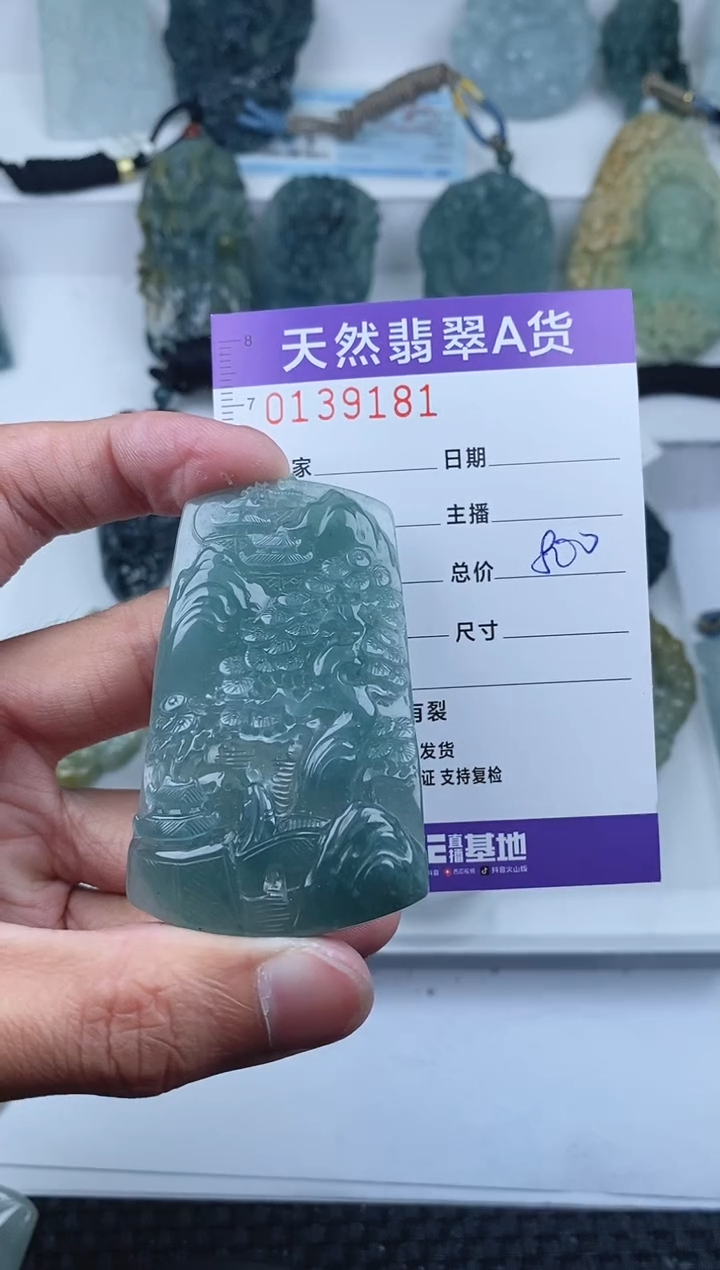【闪购商品】翡翠颈饰未镶嵌       181