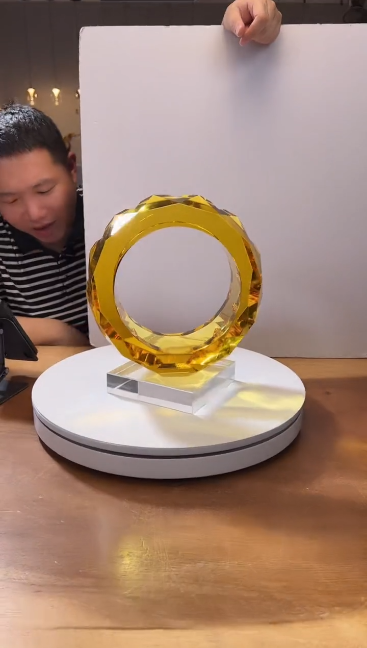 【闪购商品】茶宠巴比特美学 光影之环 金色闭口