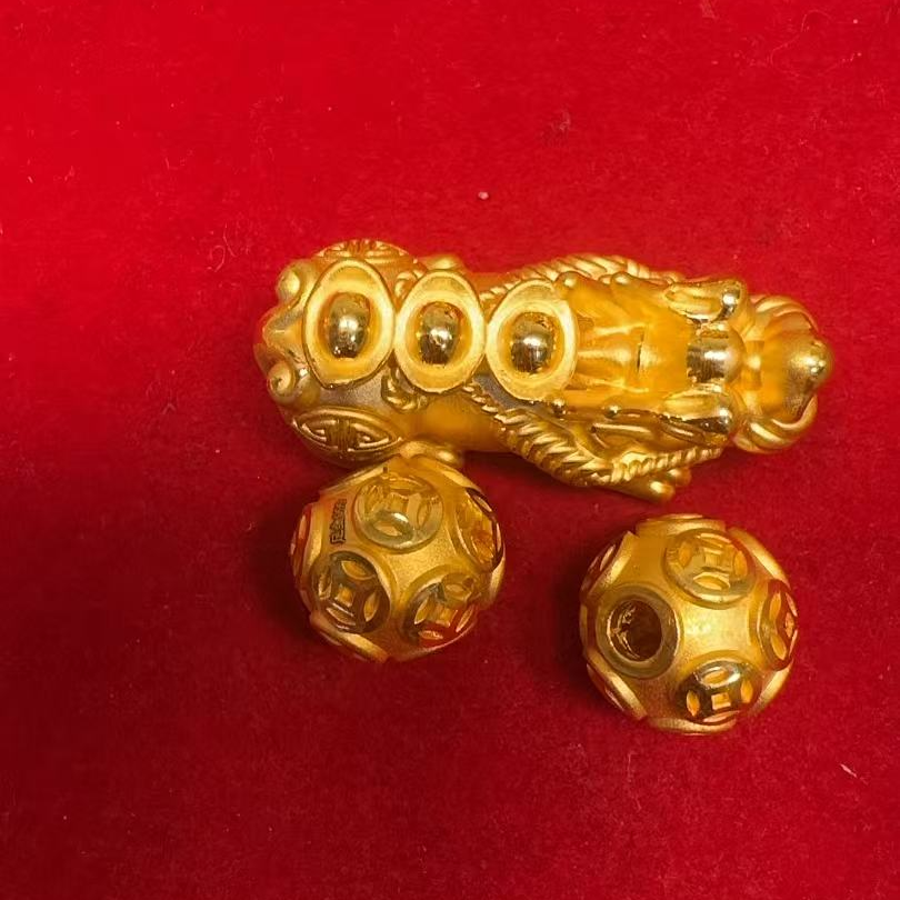8.33克足金999貔貅转运珠