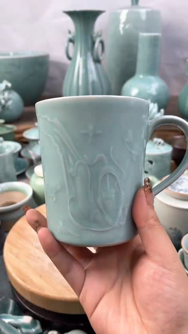 【闪购商品】特价福利 微瑕 慧仙青瓷