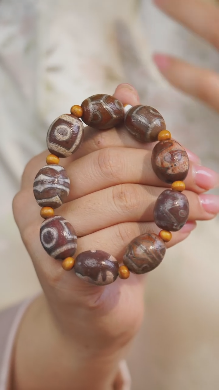 【闪购商品】玛瑙/玉髓手串未镶嵌多样性发一