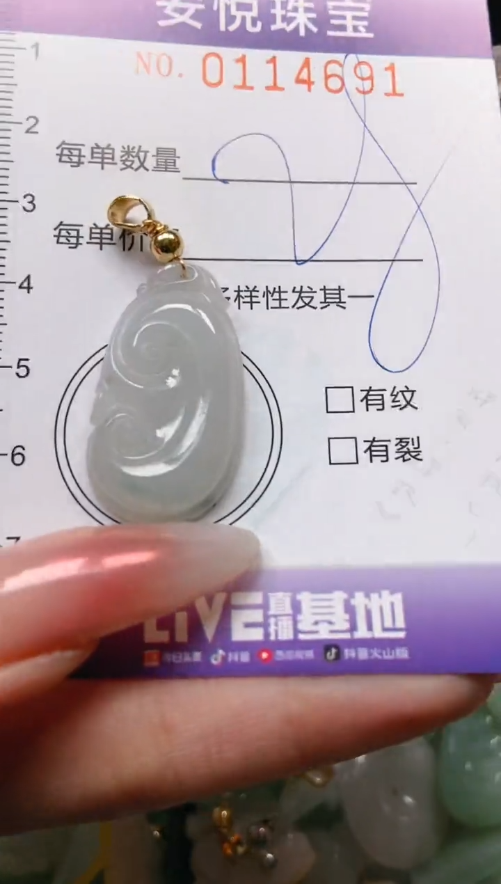 【闪购商品】翡翠颈饰未镶嵌闪购0114691