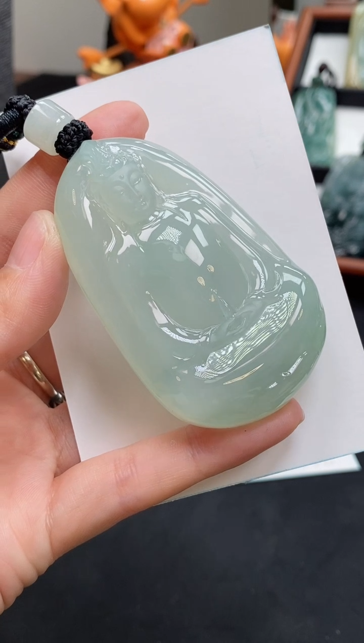 【闪购商品】翡翠吊坠(不含链)未镶嵌缅甸天然翡翠