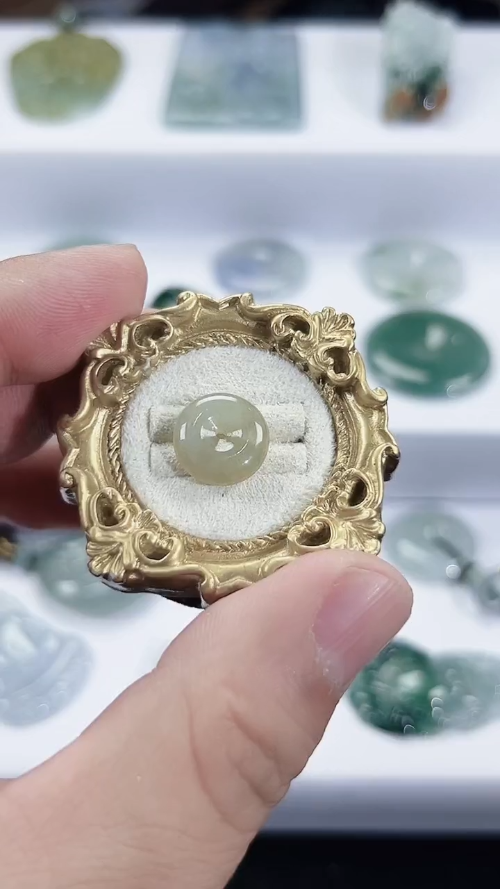 颈饰未镶嵌翡翠天然缅甸A货翡翠