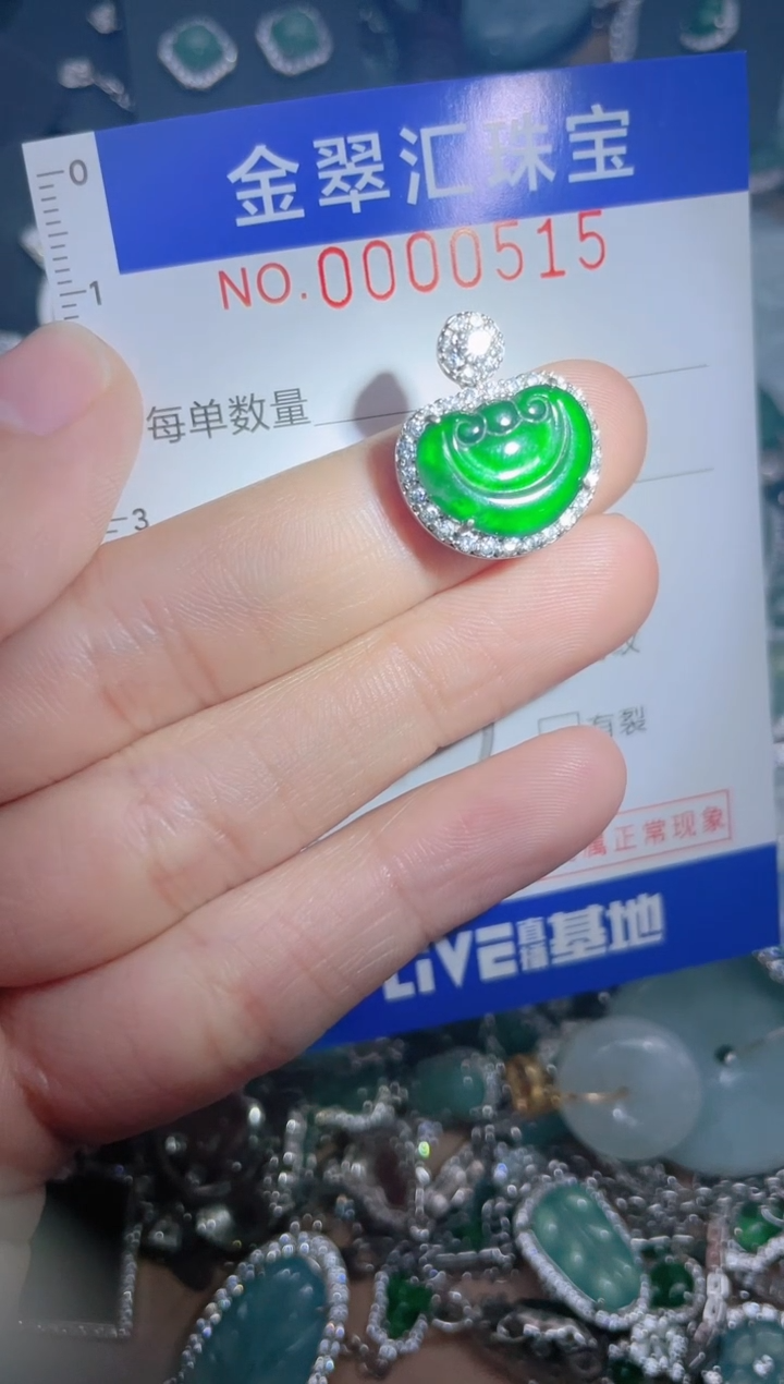 【闪购商品】翡翠颈饰未镶嵌515.......1