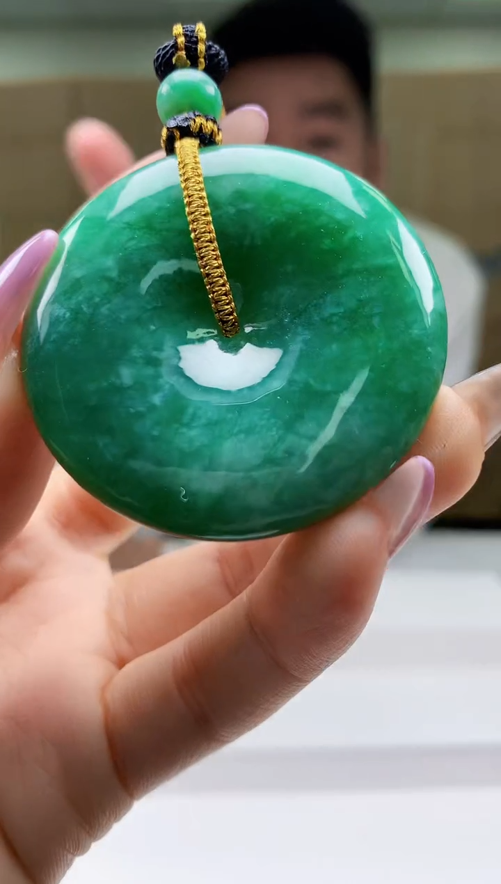 【闪购商品】定制翡翠未镶嵌5028ty-毛货挂件262