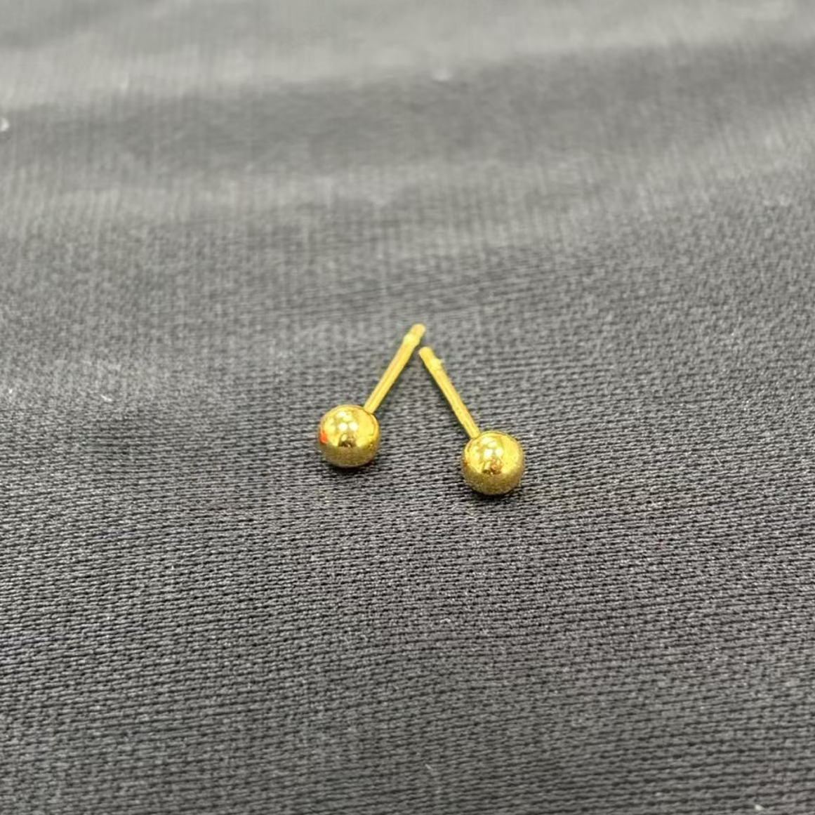 【小民】轻奢豆豆耳钉经典百搭通勤款HJ354-1