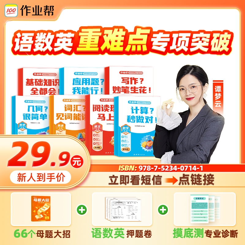 小学 暑假语数英重难点专项突破SW*