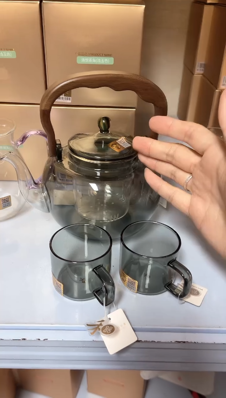 【闪购商品】烟灰山雅壶+烟灰清禾杯