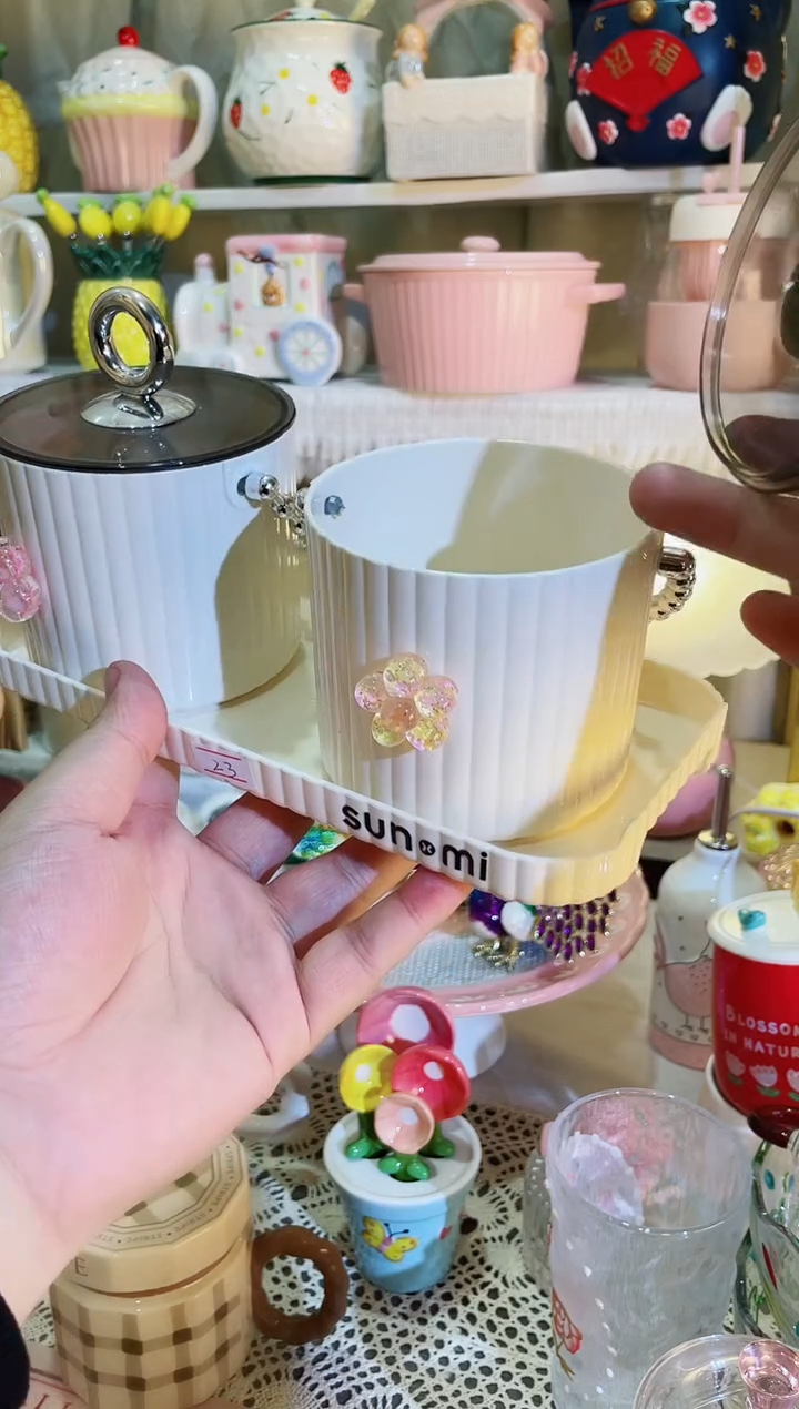 【闪购商品】瓷片精致生活需要的糖果罐