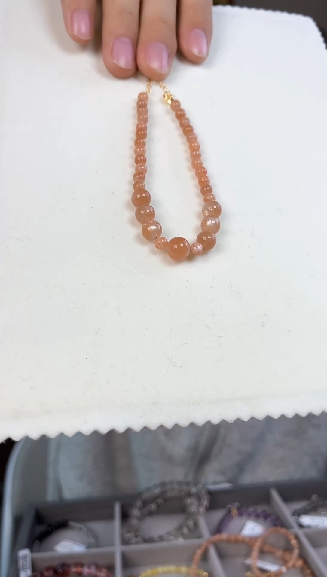 【闪购商品】长石手链银S925镶嵌RGS11111