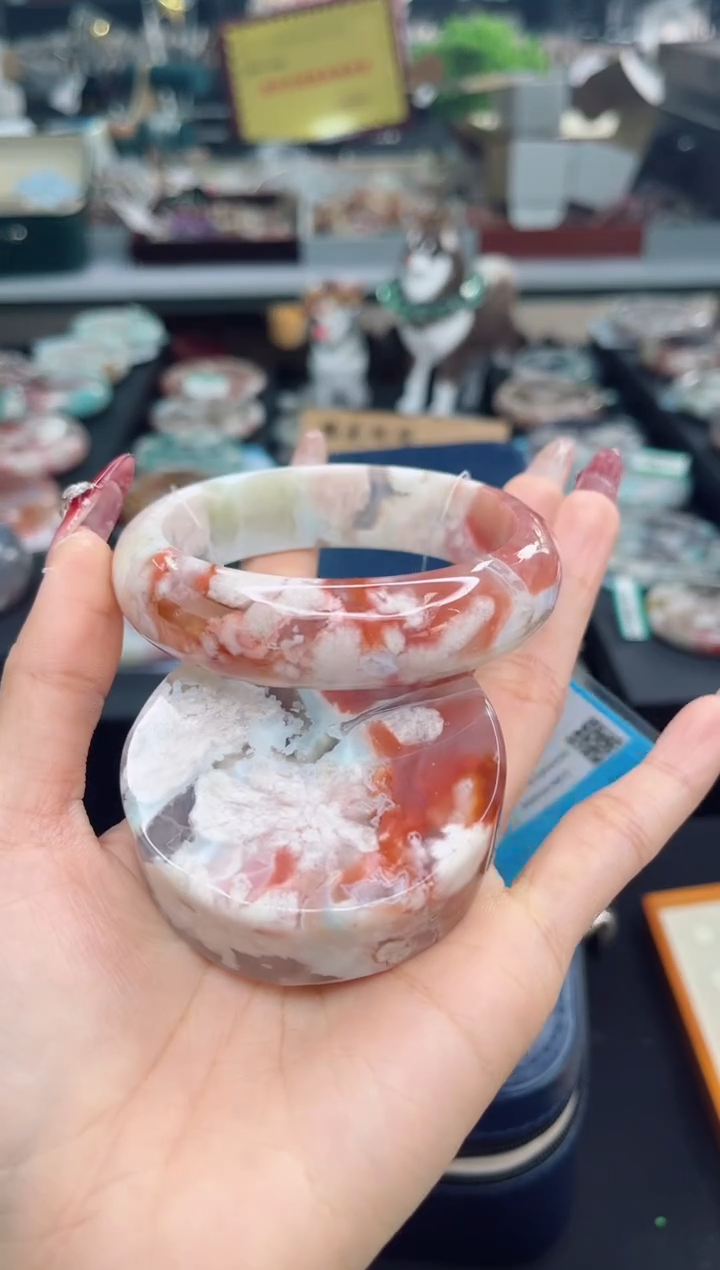 【闪购商品】石英质玉手镯未镶嵌61圈口（赠品镯心）5S9362248