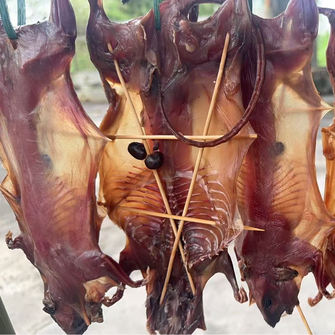 （新白马田鼠干）农家手工生晒顺丰冷链鲜肉古法晒干包邮