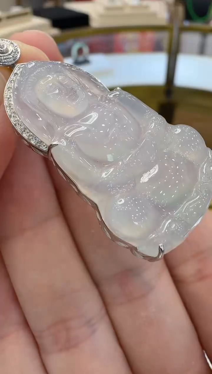 【闪购商品】翡翠吊坠(不含链)18K金镶嵌多样性团购发一件