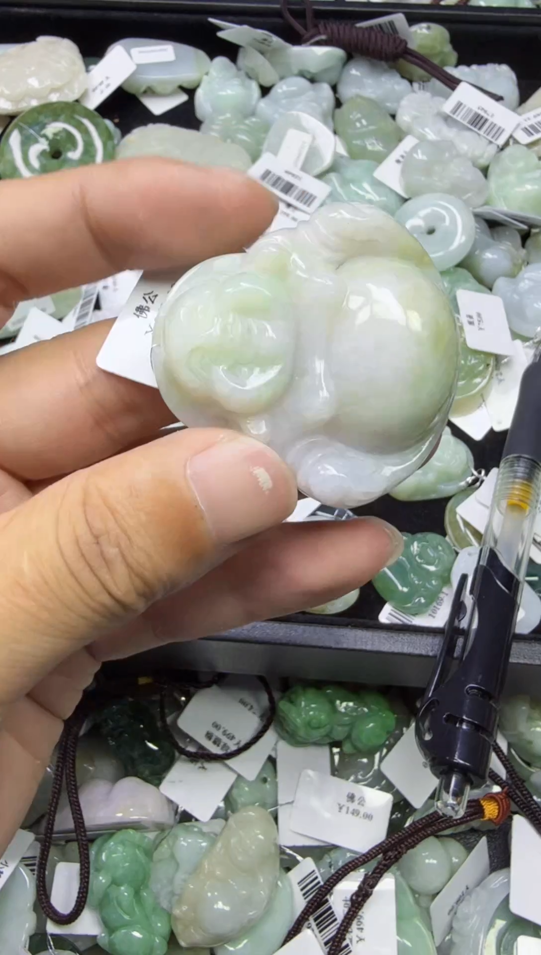 【闪购商品】翡翠颈饰未镶嵌00018198