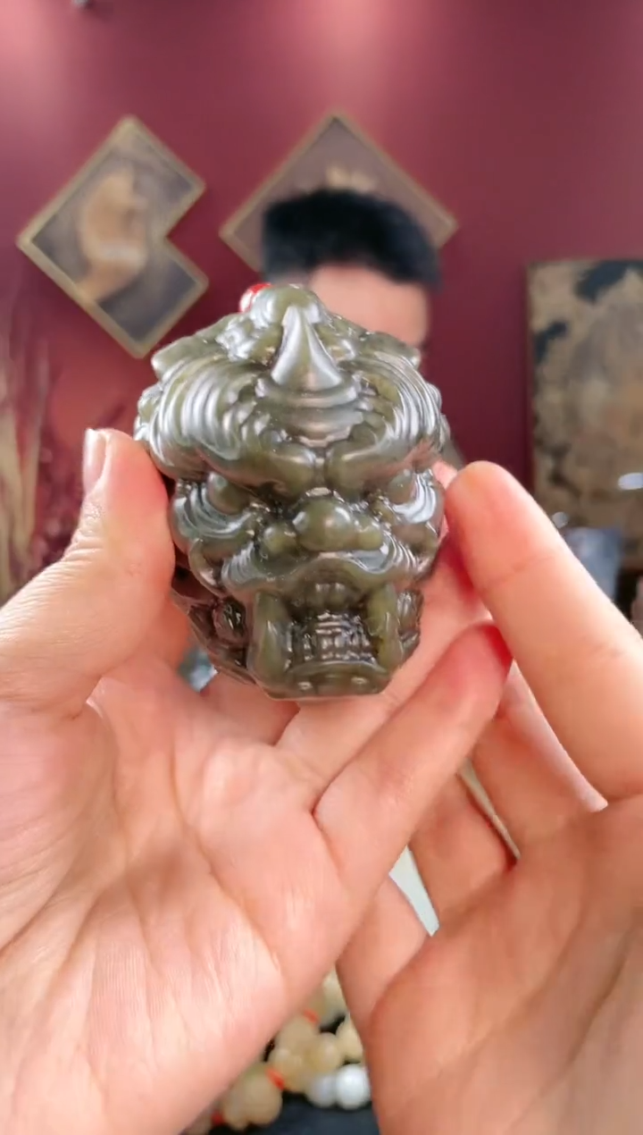 【闪购商品】和田玉把件未镶嵌貔貅头