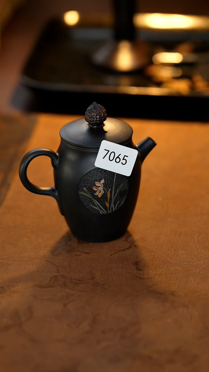 【闪购商品】雲梦茶器紫陶小壶7065