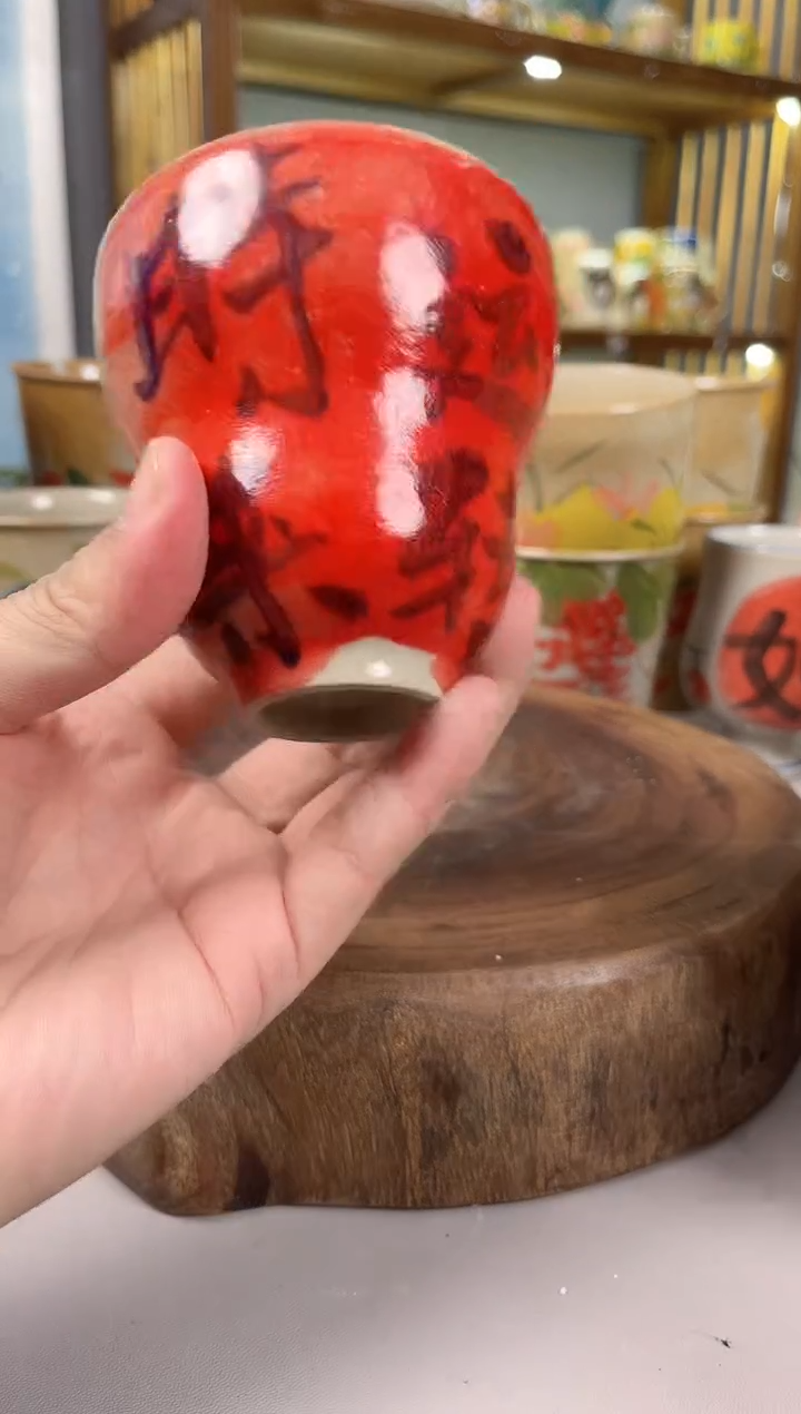 【闪购商品】瓷片手绘高温釉下彩陶瓷