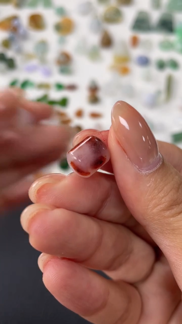 【闪购商品】定制翡翠未镶嵌桶珠1200+120