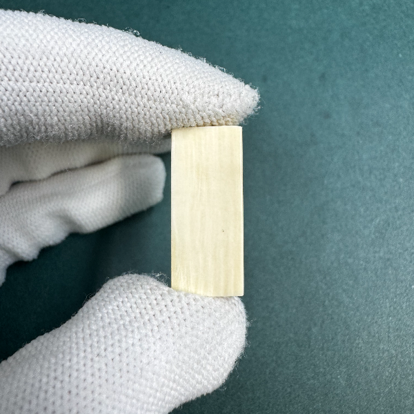 M1191天然猛犸牙一字三通 支持鉴定 假一罚四