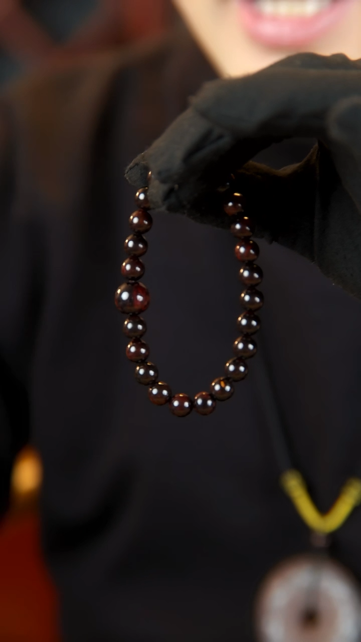 【闪购商品】降真香手串/手链海南红降土埋玉化料单圈