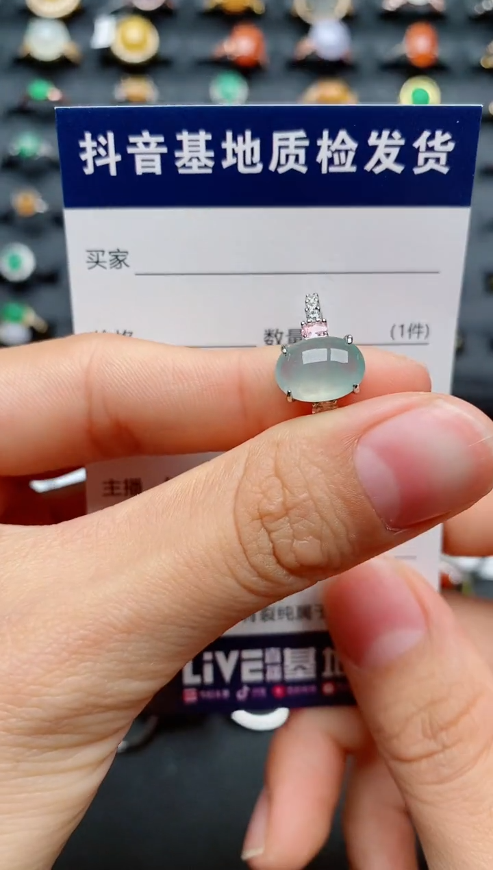 【闪购商品】翡翠戒指银S925镶嵌...........