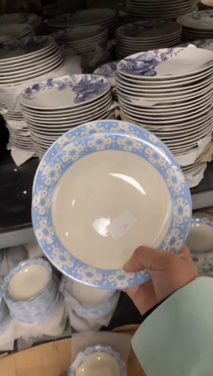 【闪购商品】瓷片陶瓷原单CC125餐具2个