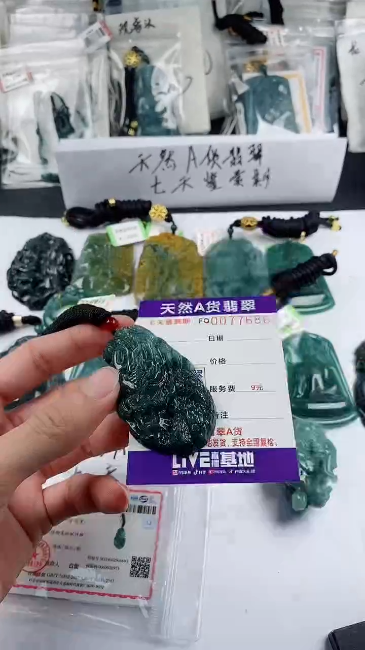 【闪购商品】翡翠颈饰未镶嵌            