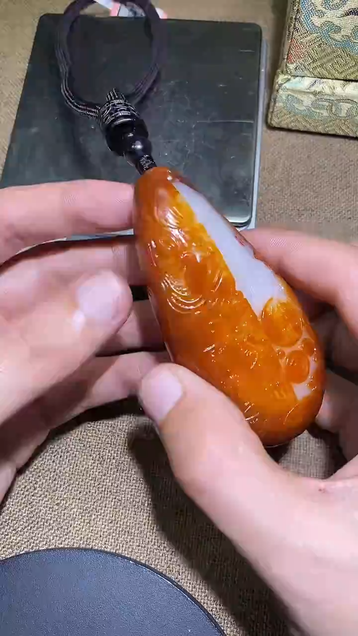 颈饰未镶嵌和田玉A7