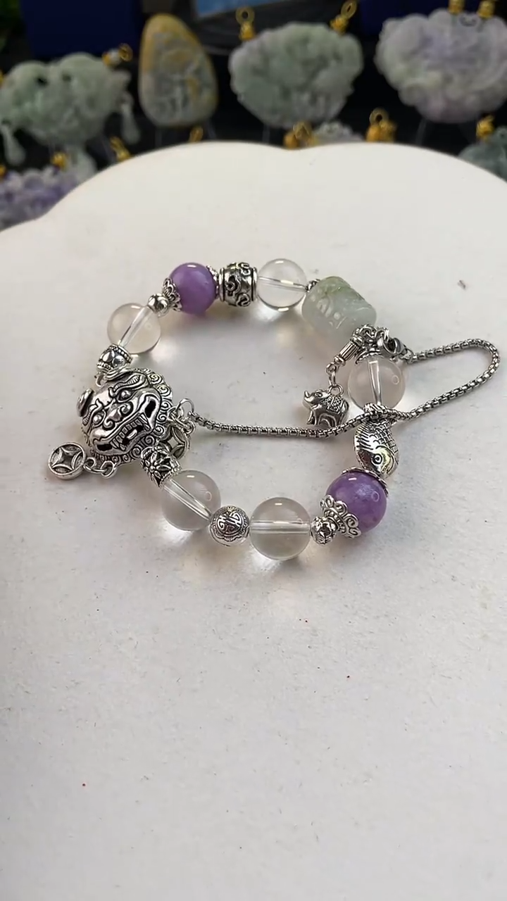 翡翠未镶嵌颈饰定制翡翠