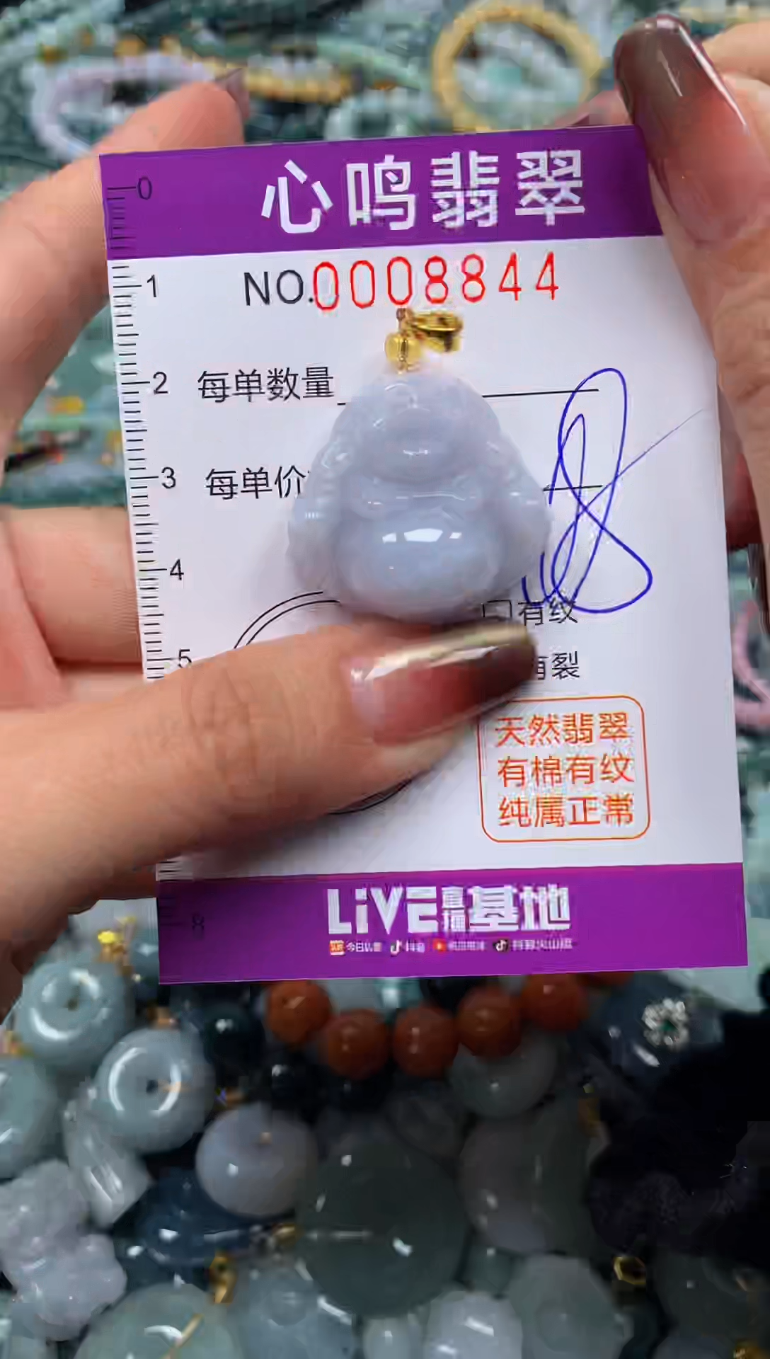 颈饰未镶嵌翡翠闪购008844