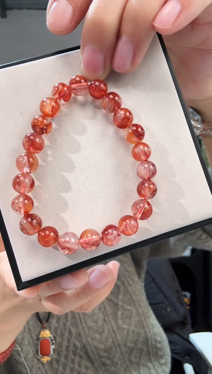 未镶嵌手链水晶雪****夕优0718 约8mm