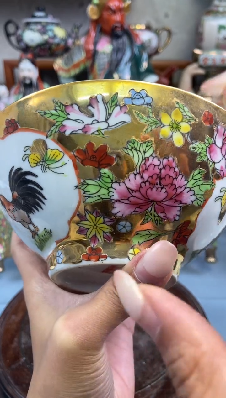 瓷片微瑕慎拍景德镇窑老厂瓷器单件