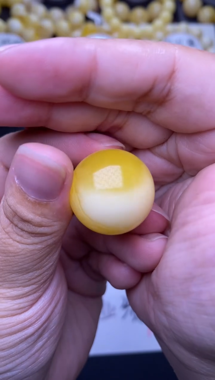 裸石琥珀未镶嵌大小姐珠宝严选158