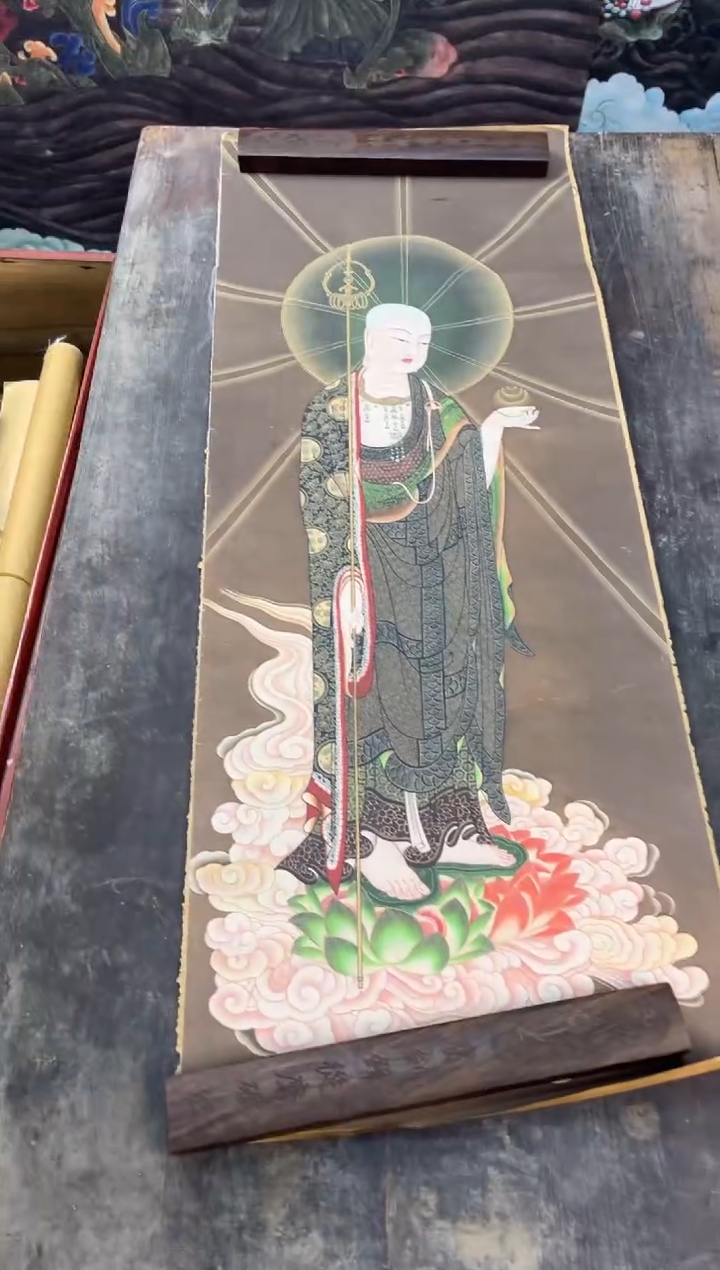 卷轴画刘洋画院老六专属AA86