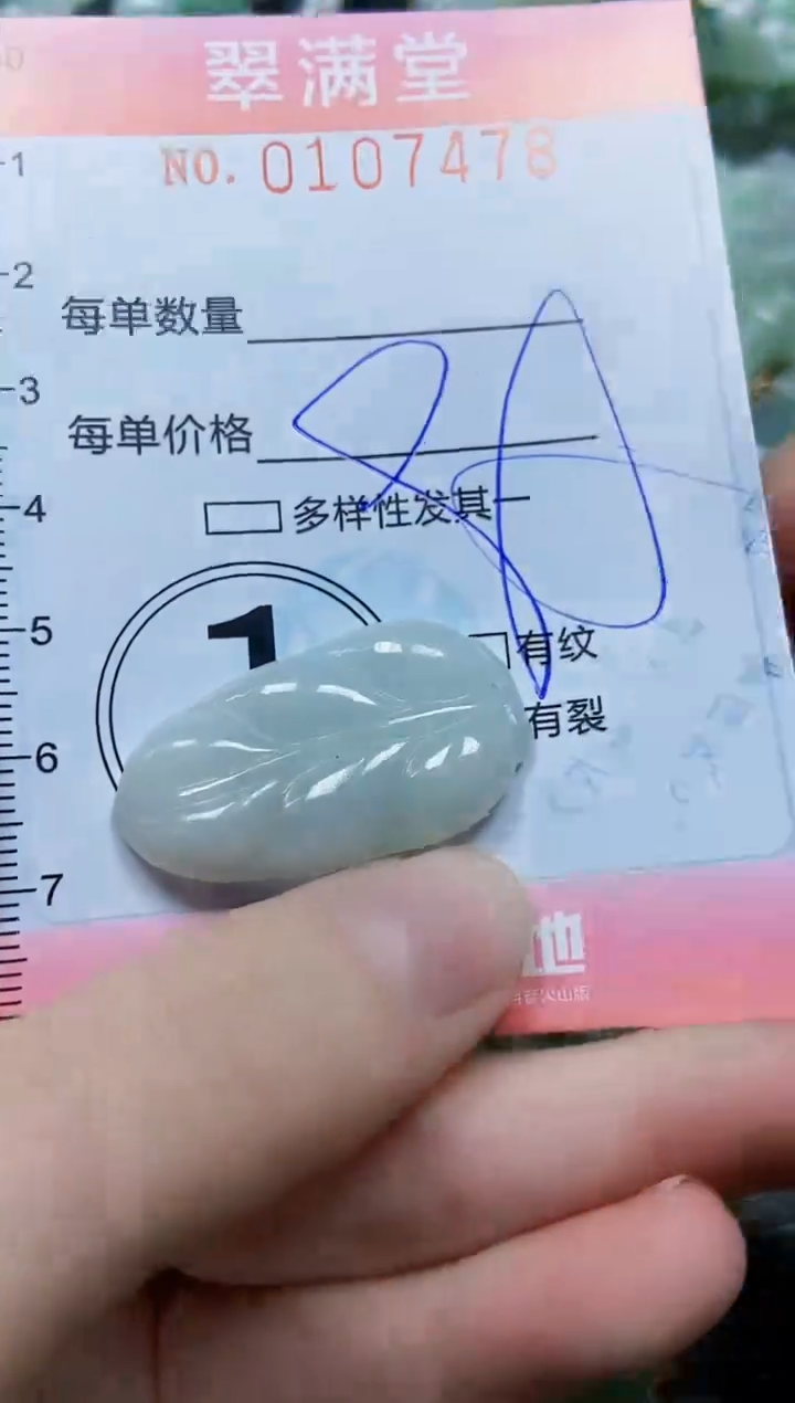 【闪购商品】翡翠颈饰未镶嵌闪购0107478