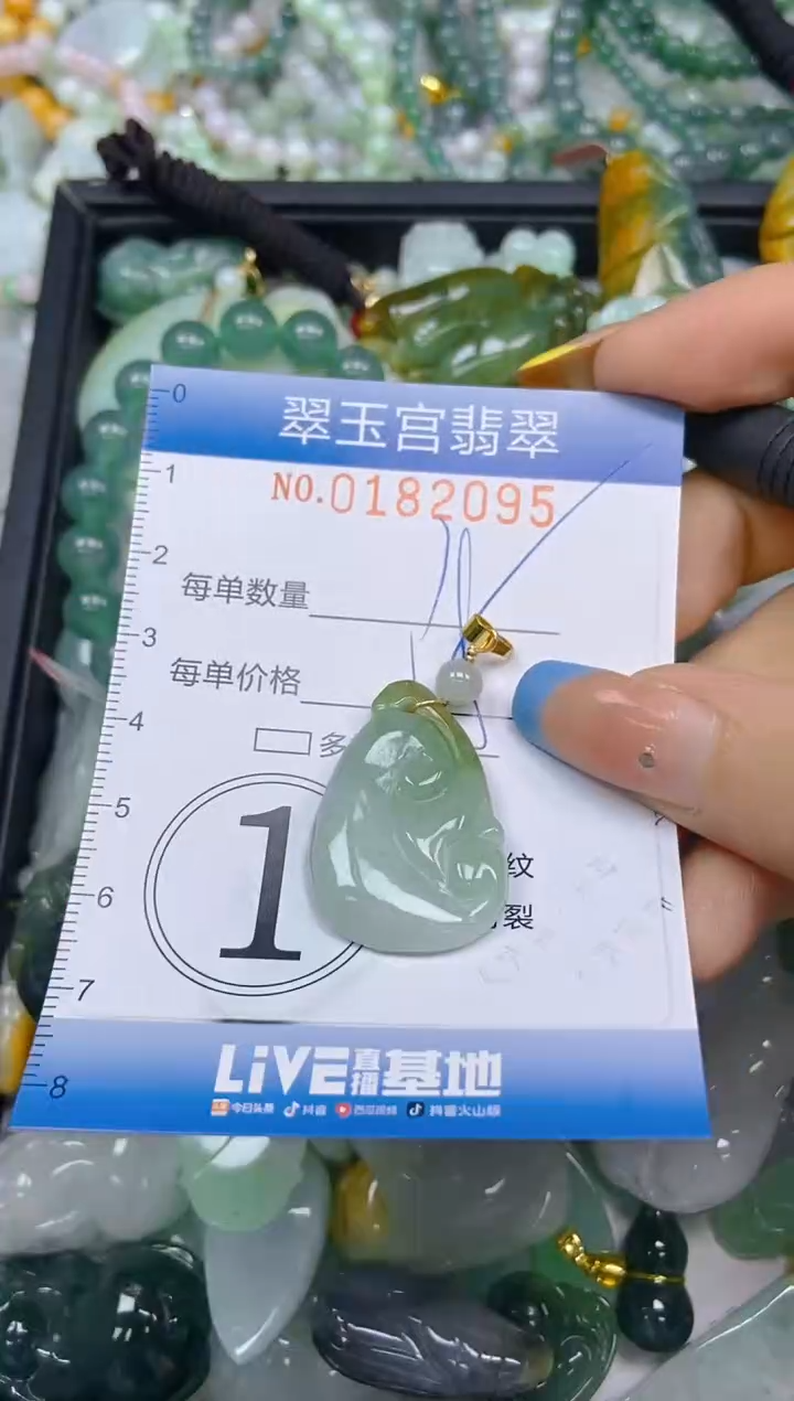 翡翠未镶嵌颈饰闪购0182095