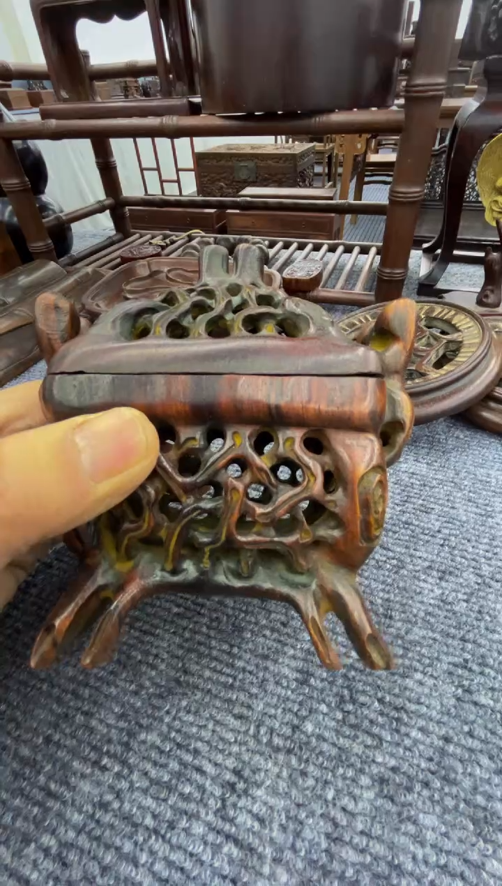 【闪购商品】木香炉（收古藏今）