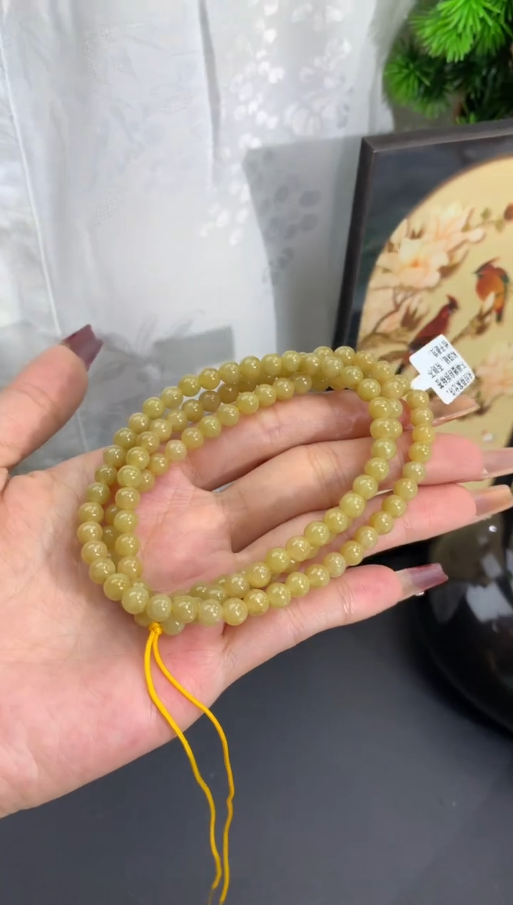 【闪购商品】翡翠手链未镶嵌卡5.4mm