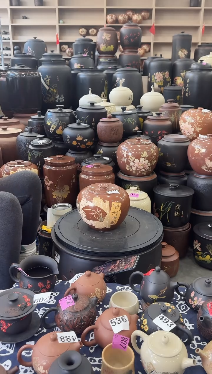 罐瑕疵茶叶罐  复烧  729