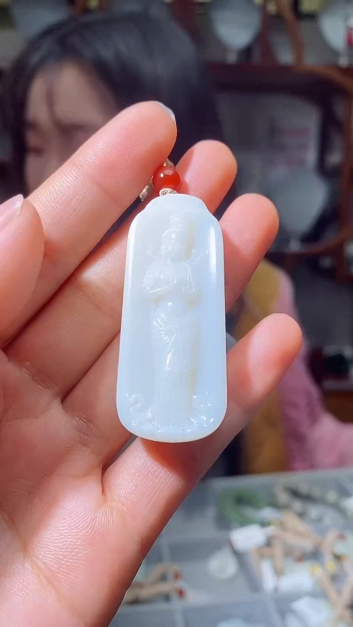 【闪购商品】和田玉挂件未镶嵌1