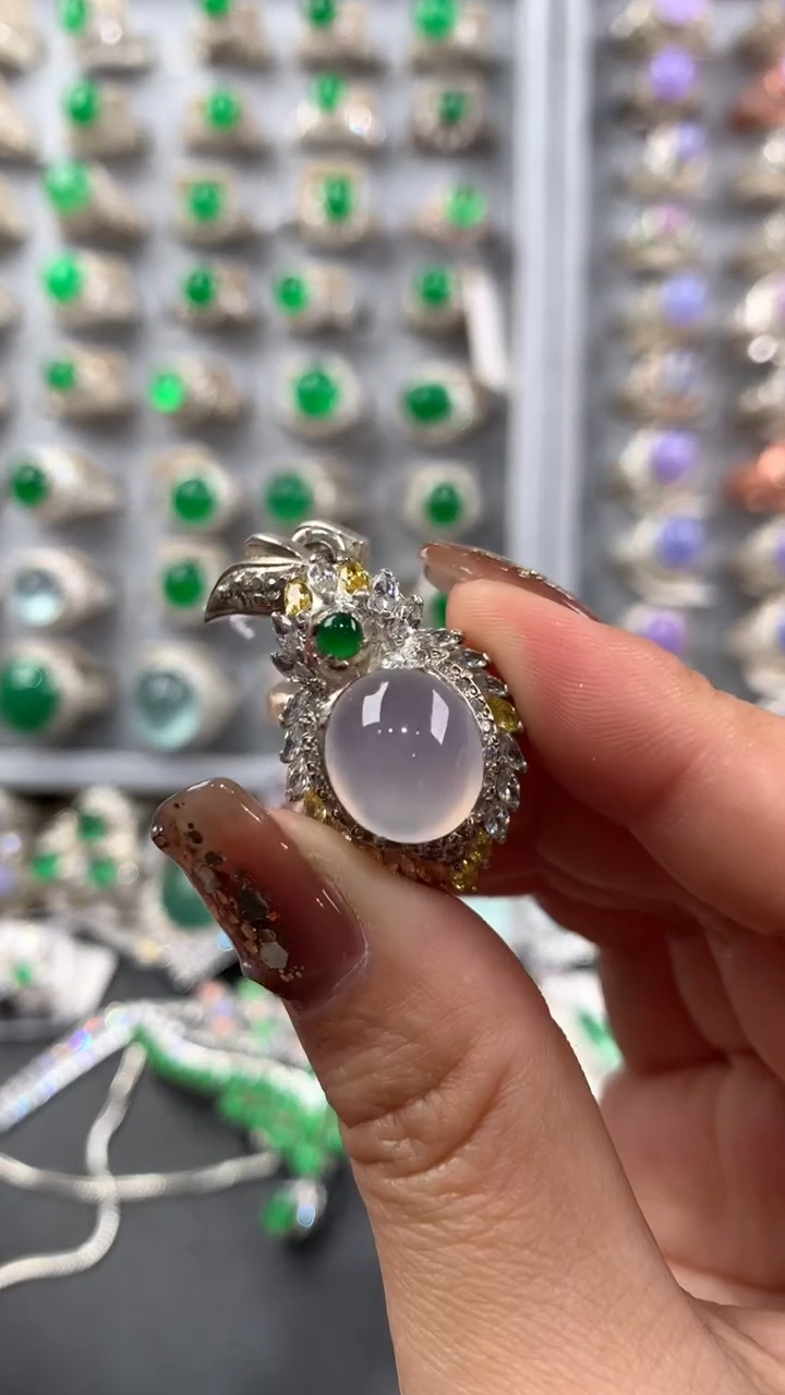 【闪购商品】定制翡翠未镶嵌天然缅甸A货翡翠  福利款2.15