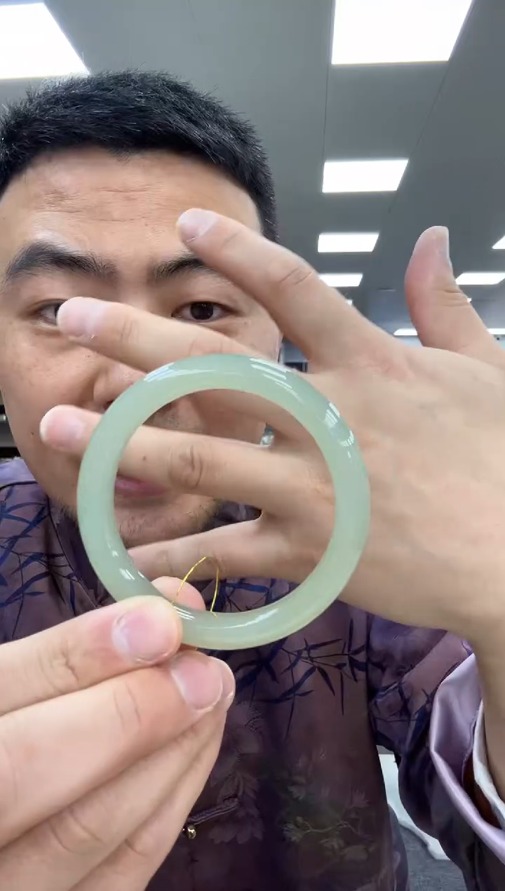 【闪购商品】和田玉手镯未镶嵌55  517