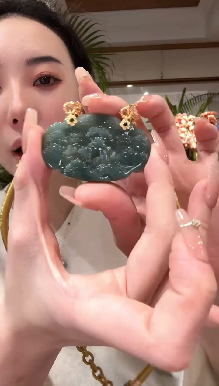 【闪购商品】翡翠颈饰未镶嵌国风