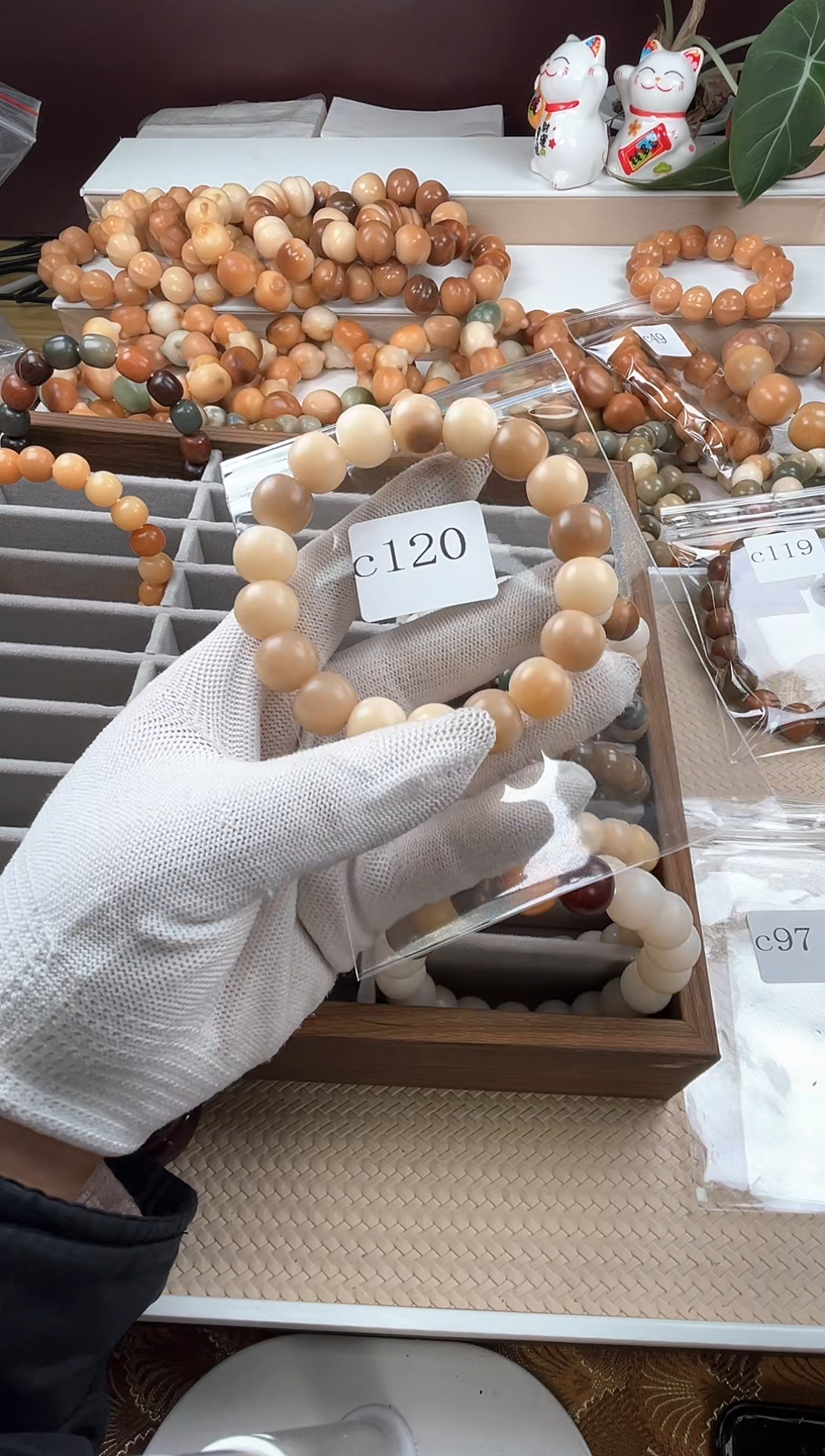 【闪购商品】菩提根/象牙果吊坠c120卡14瑕疵