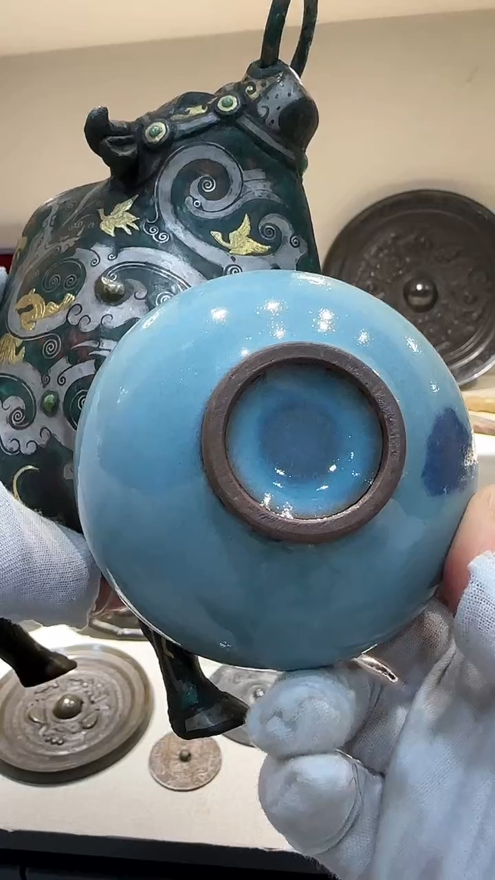 【闪购商品】瓷片店铺推荐官窑笔洗  