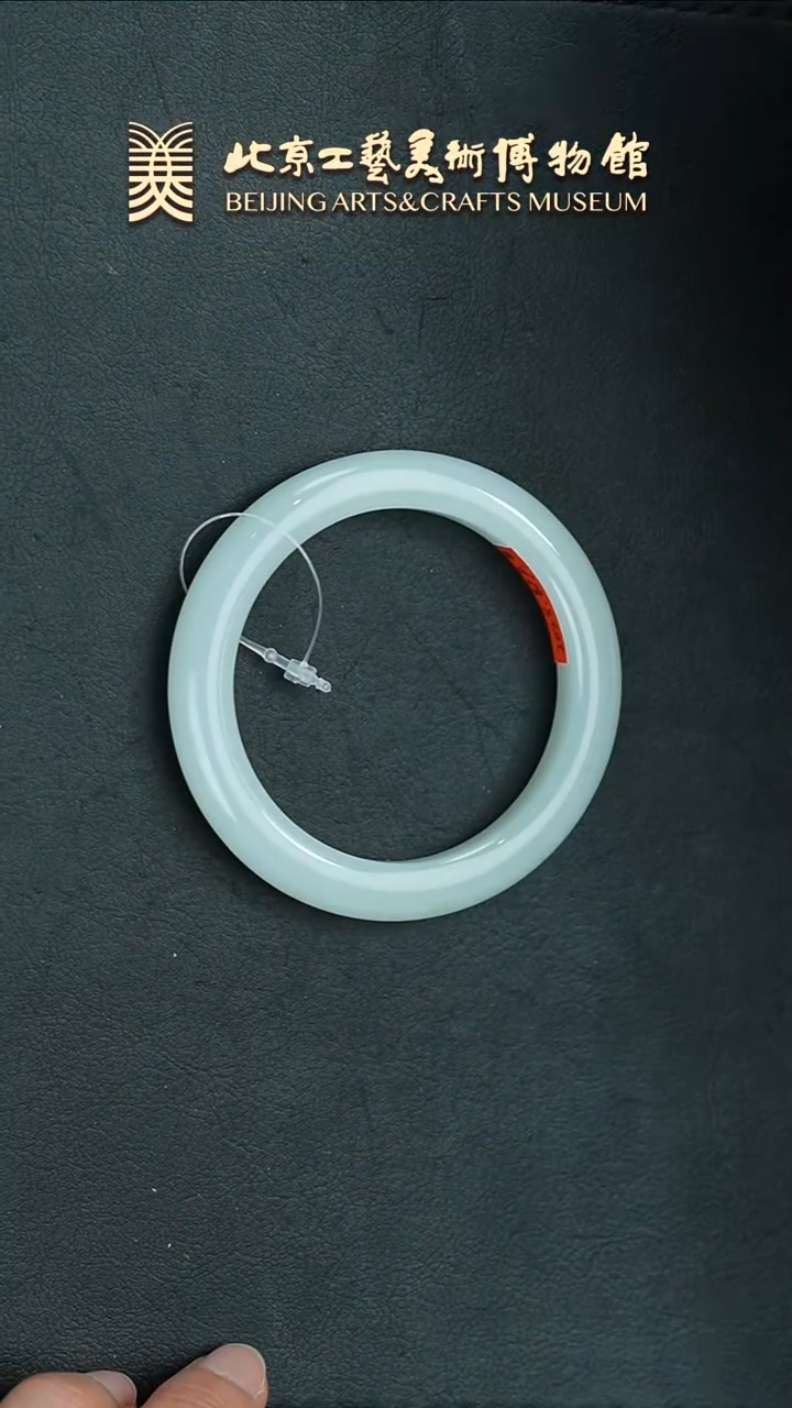 和田玉未镶嵌手镯B0327GMD260鲫鱼背手镯